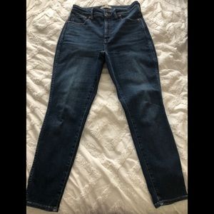 Madewell Hi-Rise Curvy Skinny Jeans
